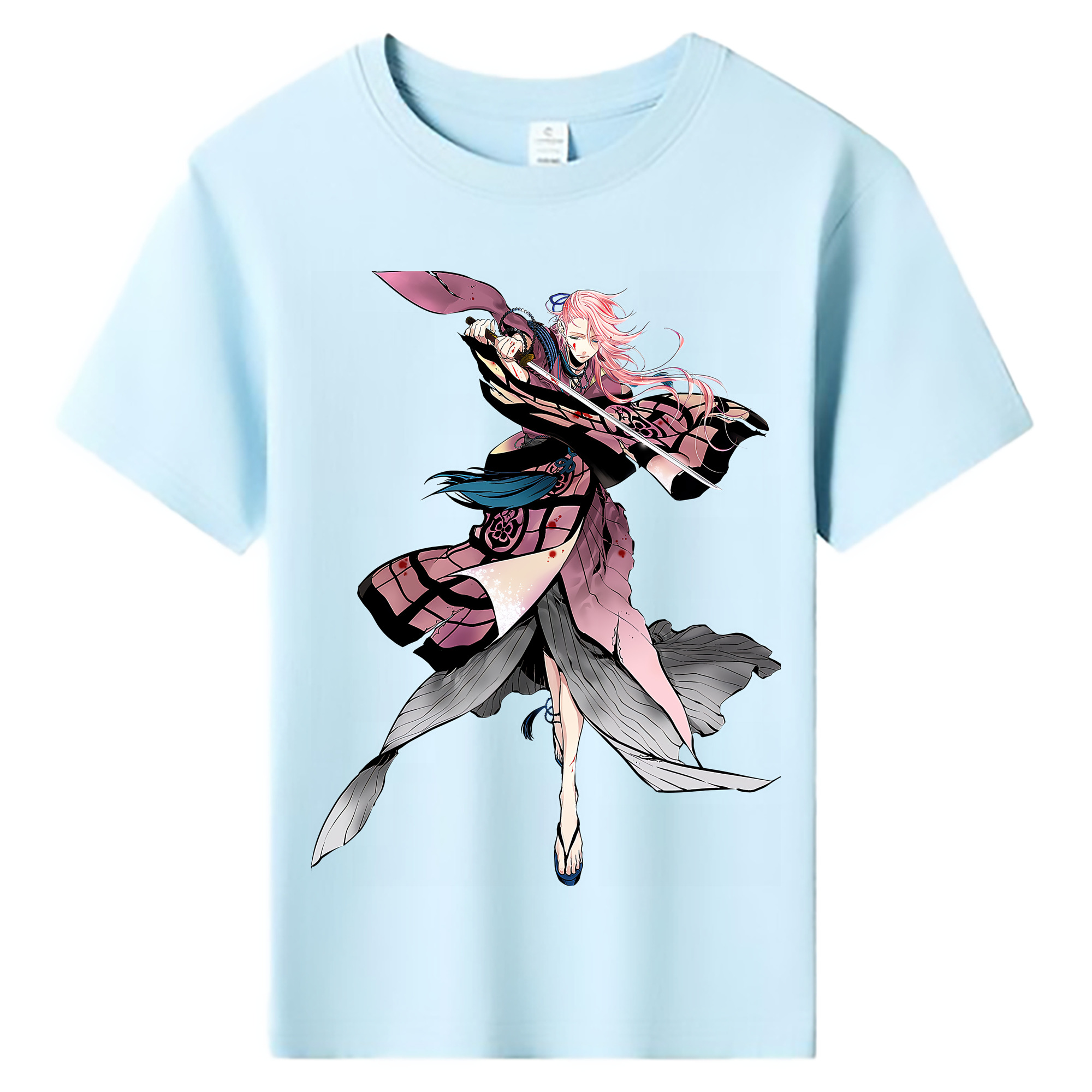 （画像用） 刀剣乱舞 Touken Ranbu 綿100％キッズTシャツ（フロントプリント）
